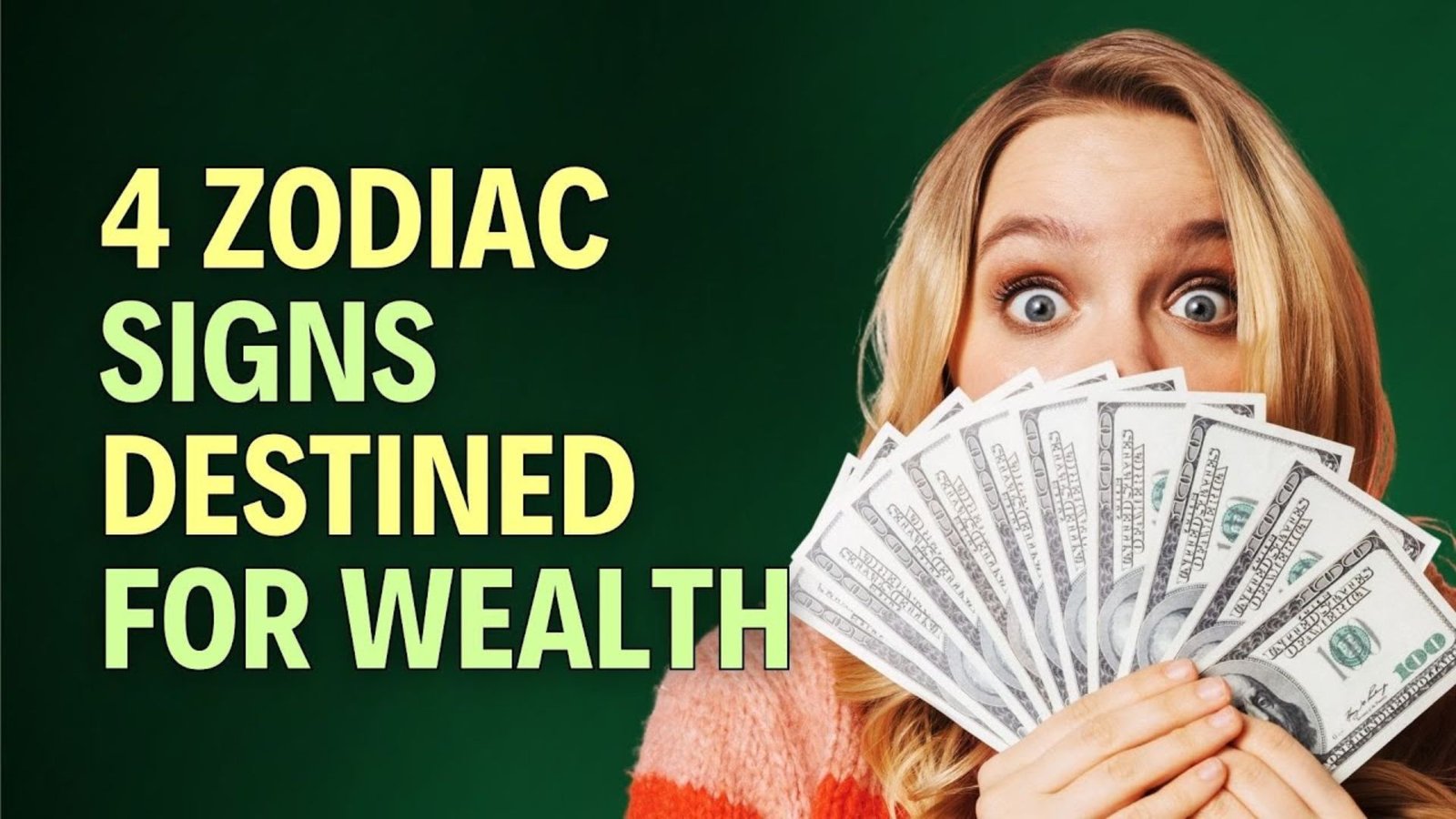 Zodiac Signs Destined for Wealth